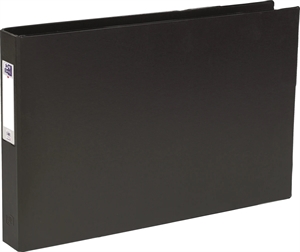 Elba Teczka A3 pozioma 4DR 40mm czarna
